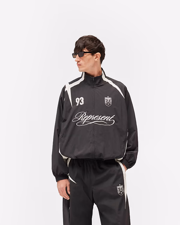 Track Star Jacket on model